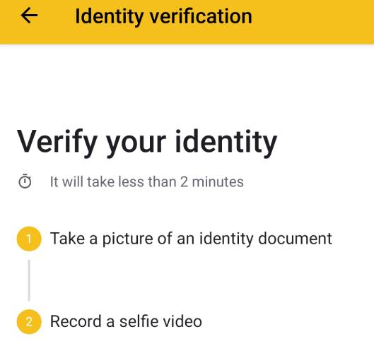 SCANNER LA PIÈCE D'IDENTITÉ